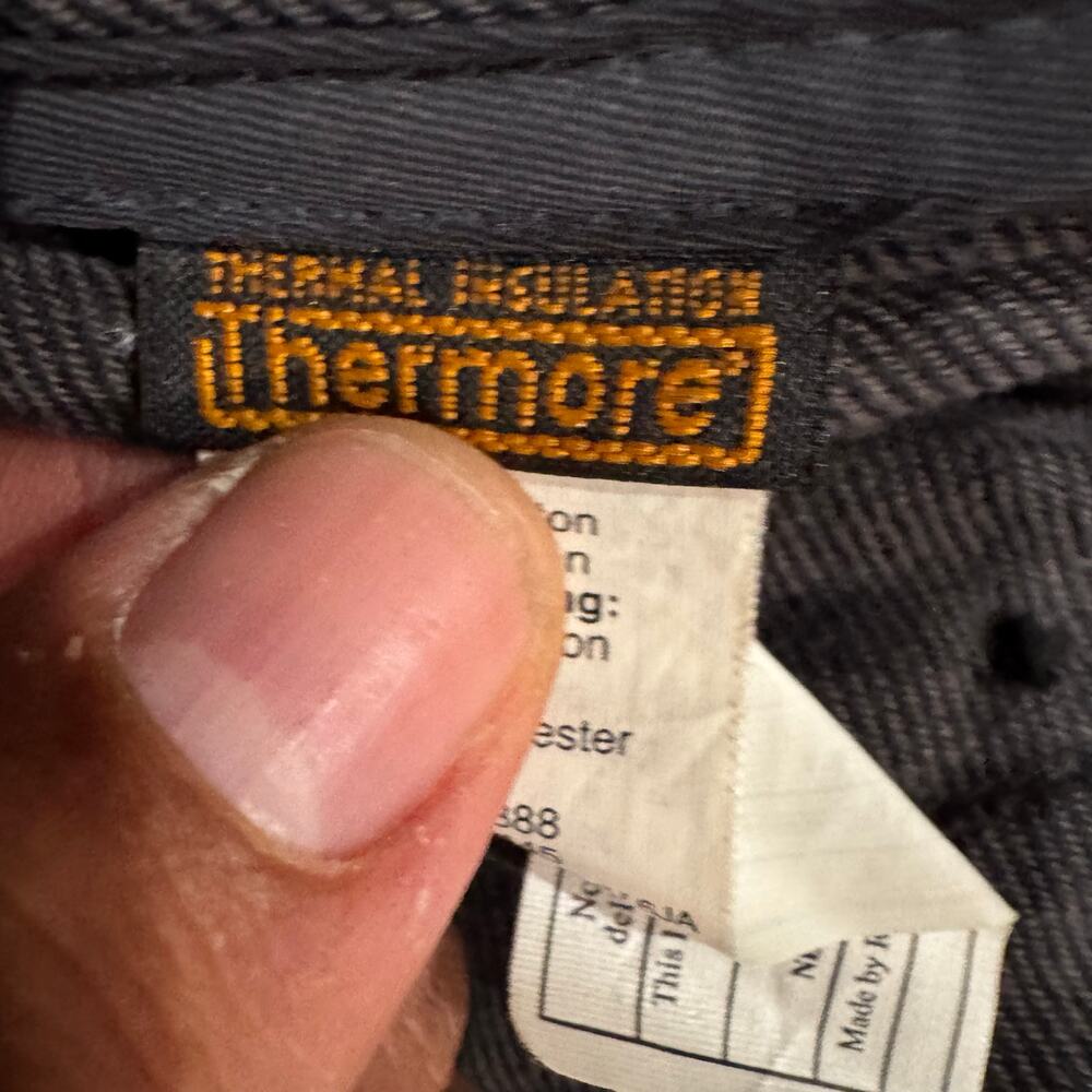 J.Crew Sussex Quilted Thermore Vest Men’s M Black Full Zip - Picture 9 of 10